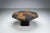 This striking vintage coffee table from the 1980s captures the bold, expressive design language of the era. Crafted in...