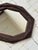 Antique Folk Art Reclaimed Trim Octagonal Mirror, Circa Early 20th Century For Sale - Image 9 of 17