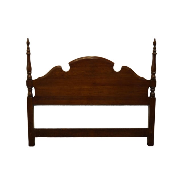 Vintage Traditional Pennsylvania House Solid Cherry Queen Headboard