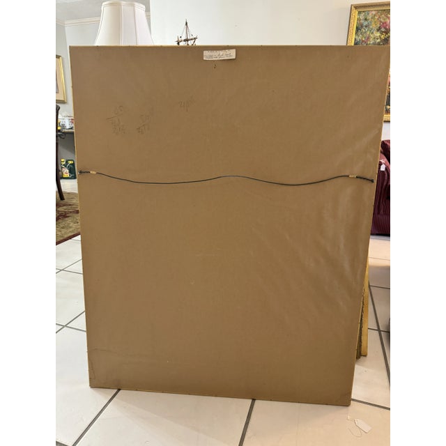 Mission Garden, Signed by Pete Beckmann, Acrylic on Canvas, Framed For Sale - Image 9 of 9