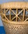 Baker Furniture Company Baker / McGuire Organic Modern Wicker End Table Base For Sale - Image 4 of 4