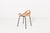 Set of Chair and Stool by Olof Kettunen for Merivaara, Finland, 1950s For Sale - Image 9 of 13