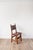 Rustic Set of 6 Vintage Rustic Spanish Leather Dining Chairs For Sale - Image 3 of 4