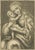 Virgin Mary with Child, Baroque Devotional Engraving, Penzinger, c.1700 This refined Baroque devotional engraving depicts...