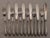 Six sets of Victorian fish knives and forks by London silversmiths Mappin Bros. circa 1865/70. (Became Mappin & Webb in...