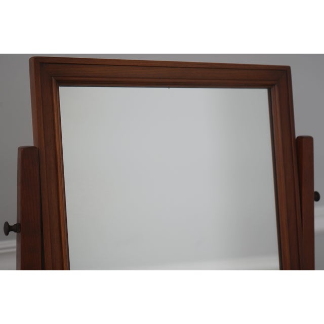Stickley 1960s Stickley Cherry Valley 1 Drawer Shaving Mirror For Sale - Image 4 of 15