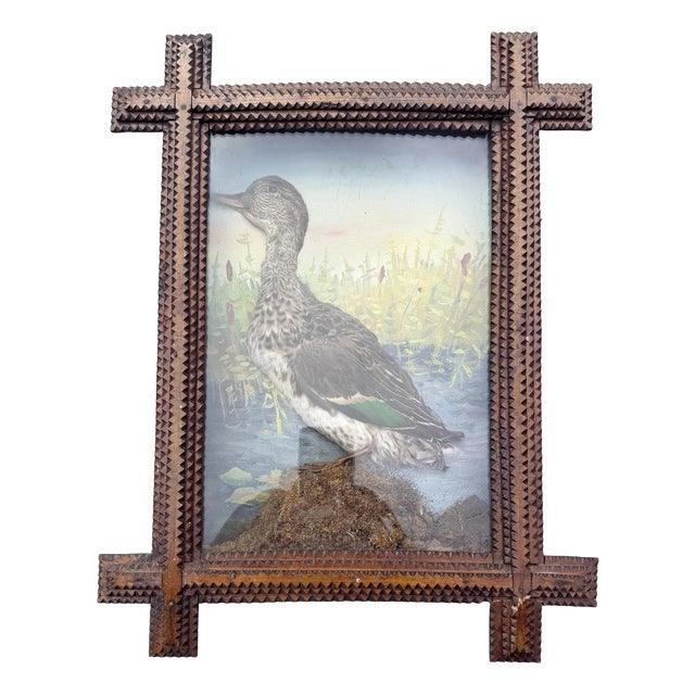 Half Duck, Gouache Painting For Sale