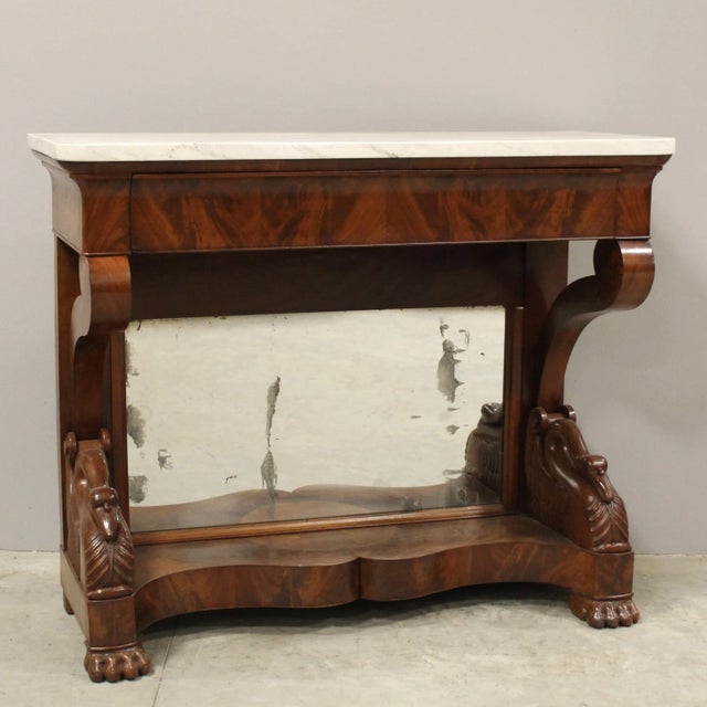 19th Century Italian Charles X Console For Sale - Image 13 of 13