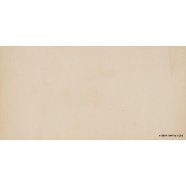 Mid 20th Century Manfred Schwartz the Flamenco Dancers Lithograph For Sale - Image 5 of 6