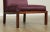 Baker Michael Taylor Mid Century Modern Walnut Slipper Chair For Sale - Image 9 of 13