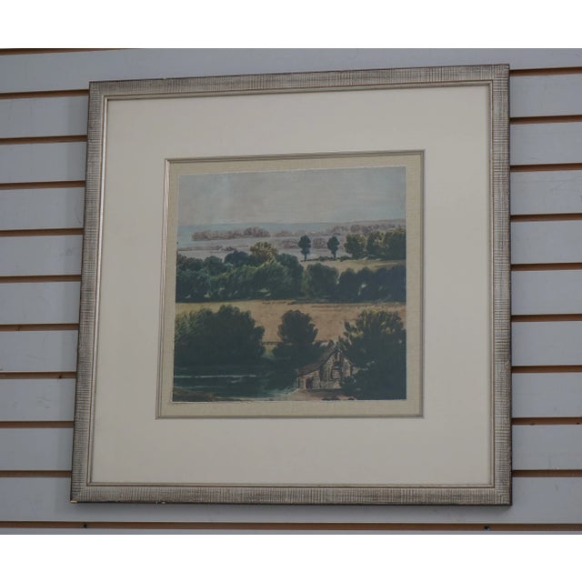 Oil Painting on Paper Framed Art ~ View to the Coast For Sale - Image 12 of 12