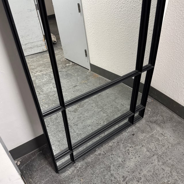 Metal Uttermost Spurgeon Leaner/ Wall Mirror For Sale - Image 7 of 12