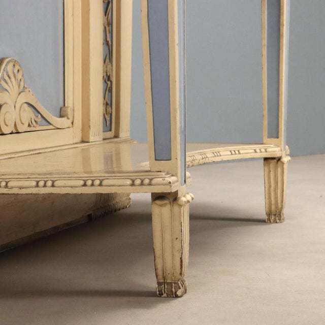 Cream Neoclassical Style Console Table For Sale - Image 8 of 12