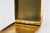 Metal Plain Silver Matchbook with Gold Interior and Hinged Lid For Sale - Image 7 of 11