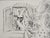 Mily Possoz, Young Girls with Provisions, Original Signed Engraving For Sale - Image 6 of 10