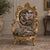 Bring dramatic European elegance to your interior with this opulent French Rococo-style armchair, featuring an...