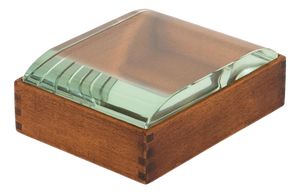 Mid-Century Box in Wood and Glass by Pietro Chiesa, Italy, 1950s