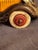Orange Antique Hubley Terraplane Cast Iron Coupe Toy - 3.75" Orange Streamlined Series For Sale - Image 8 of 18