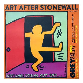 Keith Haring "Art After Stonewall" Exhibition Poster For Sale