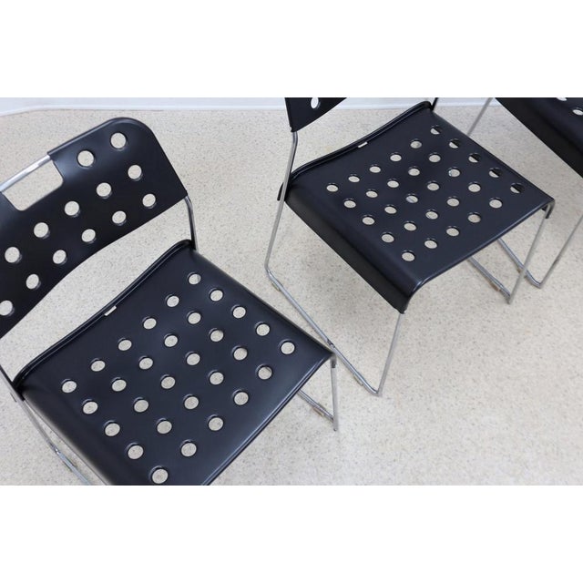 Bieffeplast Omstak Chairs in Metal by Rodney Kinsman for Bieffeplast, 1970s, Set of 6 For Sale - Image 4 of 17