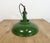 Industrial Green Enamel Factory Pendant Lamp from Coolicon, 1950s For Sale - Image 9 of 16
