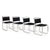 Mid-Century Modern Set of 4 Mid Century Modern “Ch66" Dining Chairs by Nicos Zographos For Sale - Image 3 of 17