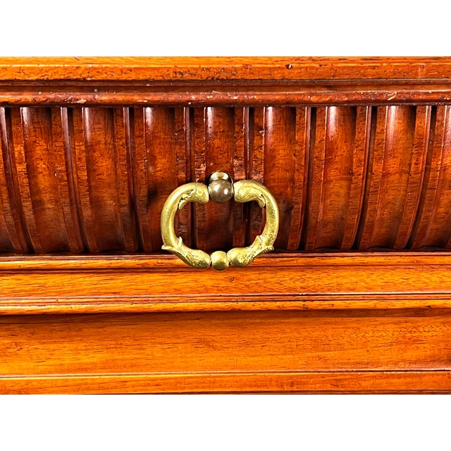 Antique English Jacobean Revival Mahogany Buffet C. 1915–1925 For Sale - Image 10 of 10