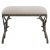 Make a statement with this metal faux branch motif accent bench. Featuring a heavily textured antiqued silver finish and...