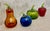 1970’s Vintage Handblown Glass Fruit by Rainbow Art Company/Viking Glass Company - Set of 4 For Sale - Image 11 of 11