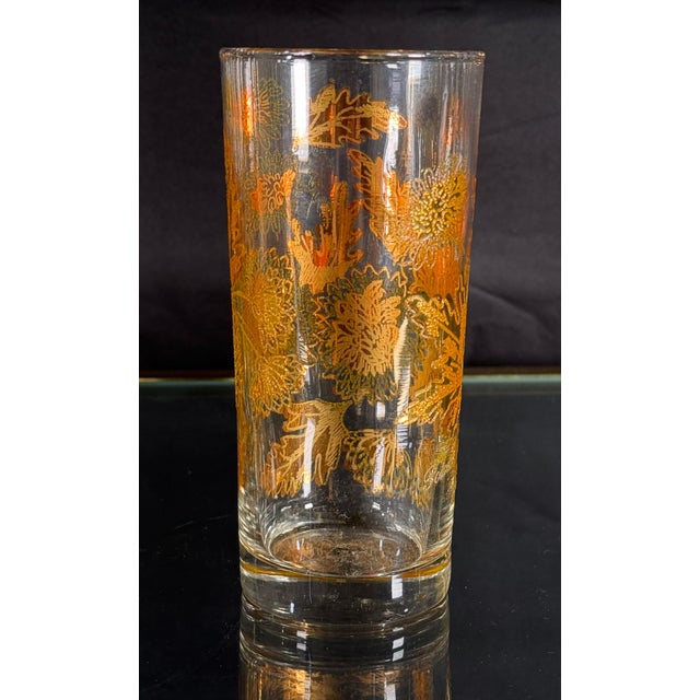 The Pokee pattern by Bartlett Collins is among the more richly decorated of the 22k gold barware patterns from the period,...