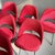 Red Model 71 Executive Chairs by Eero Saarinen for Knoll Inc., 1960s, Set of 6 For Sale - Image 8 of 9