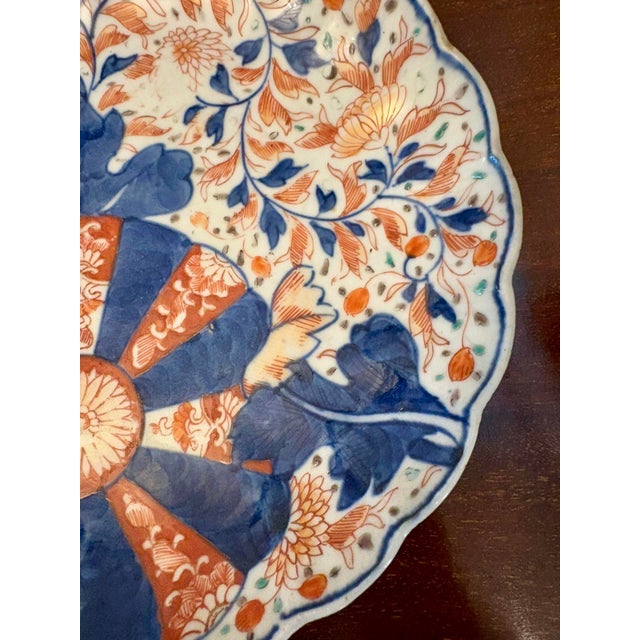 Antique Japanese Imari Plates, 1860, Set of 2 For Sale - Image 6 of 11