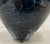 Bill Slade "Modern Blue Swirl" Art Glass Sculpture c.1990 Beautiful hand made glass sculpture by noted Florida artist Bill...