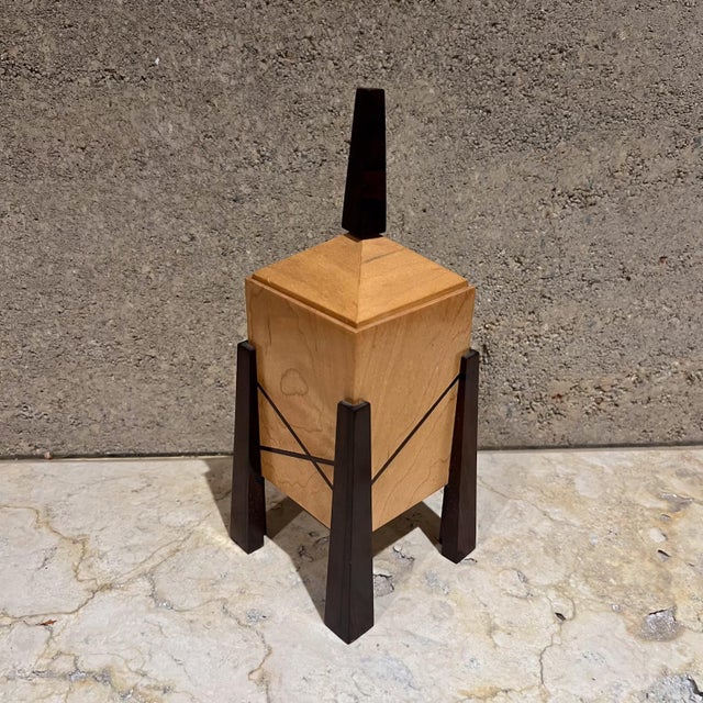 Architectural Modern Domed Jewelry Box For Sale - Image 4 of 6