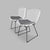 Mid-Century Modern Chairs by Harry Bertoia for Knoll International, 1970s, Set of 2 For Sale - Image 3 of 10