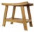 Vintage Broyhill Solid Teak Stool Small Bench For Sale