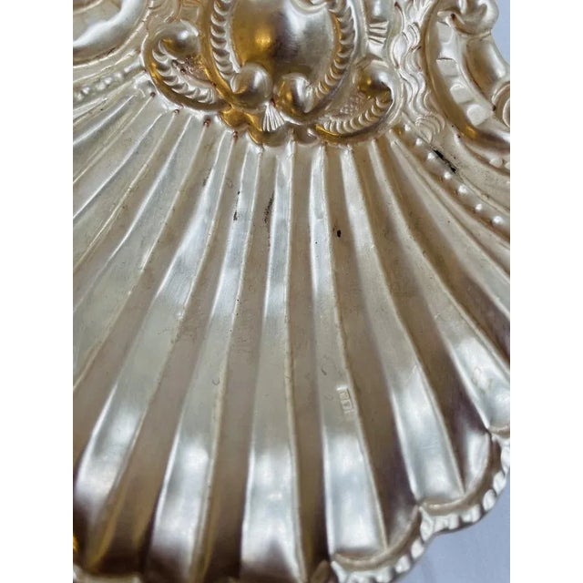 1920s Shell-Shaped Silver Soap Dish, France, 1920s For Sale - Image 5 of 7
