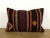 Vintage Traditional Turkish Handmade Kilim Lumbar Pillow Cover For Sale In Phoenix - Image 6 of 6