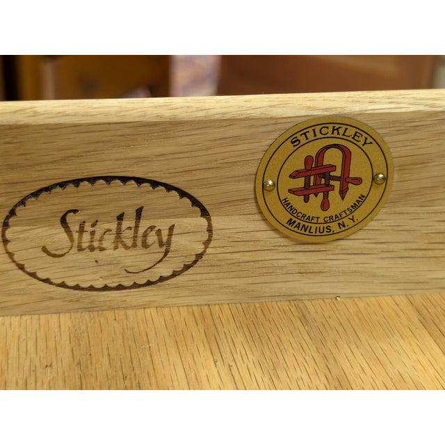 Stickley Mission Cherry Wood Cabinet Hinged For Sale - Image 11 of 13
