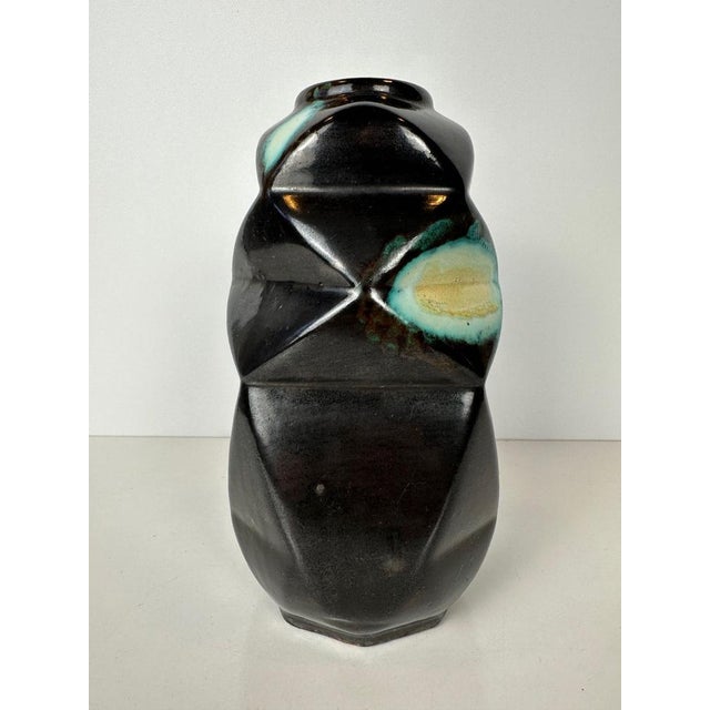 Ceramic Art Deco Vase in Ceramic, 1920s For Sale - Image 7 of 13