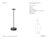 Kelly Wearstler by Visual Comfort Signature Sene 12" Rechargeable Table Lamp in Museum Bronze Designer: Kelly Wearstler...