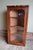 Antique Oak Biedermeier Wall Corner Cupboard For Sale - Image 9 of 11