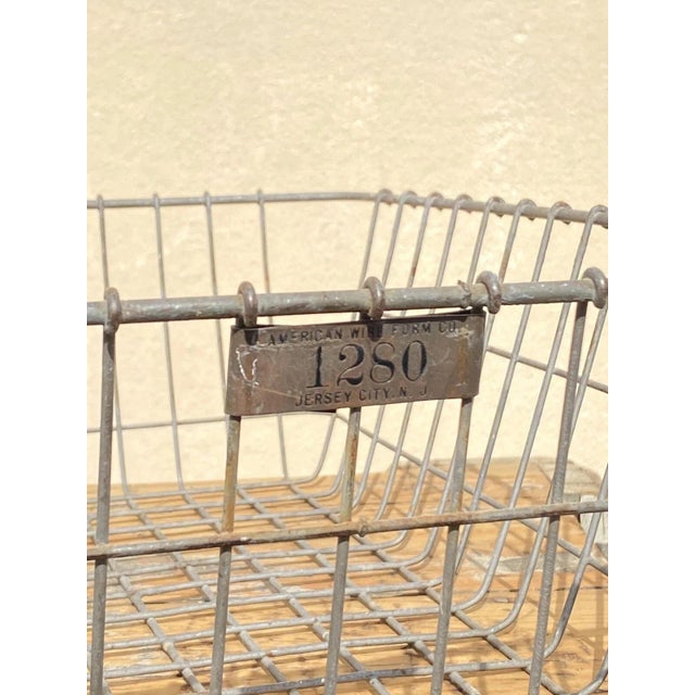 Beige Antique Industrial Distress Gray Wooden Rolling Shelf Storage Cart Store Display For Sale - Image 8 of 12