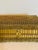 1960s Vintage Woven Brass Box For Sale - Image 5 of 11
