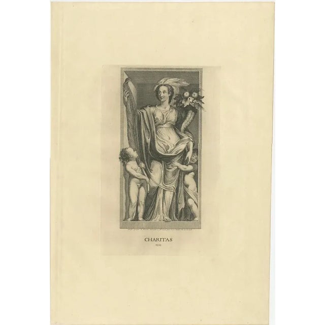 Gold Von Prenner, Various Personifications, 1748, Paper, Set of 7 For Sale - Image 8 of 9