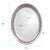 Wood Queen Ann Mirror - Glossy Nickel For Sale - Image 7 of 8