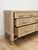 Mid 20th Century Coastal Ficks Reed Style Faux Bamboo Woven Nine Drawer Dresser, Wicker For Sale - Image 10 of 13