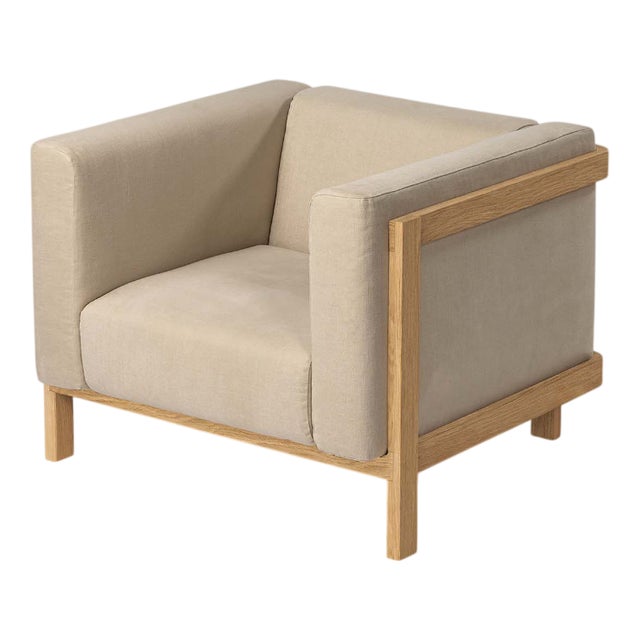 Minimalist Modern Lounge Chair by Julien Renault For Sale