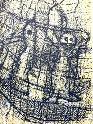 Max Ernst - Composition - Original Lithograph 1958