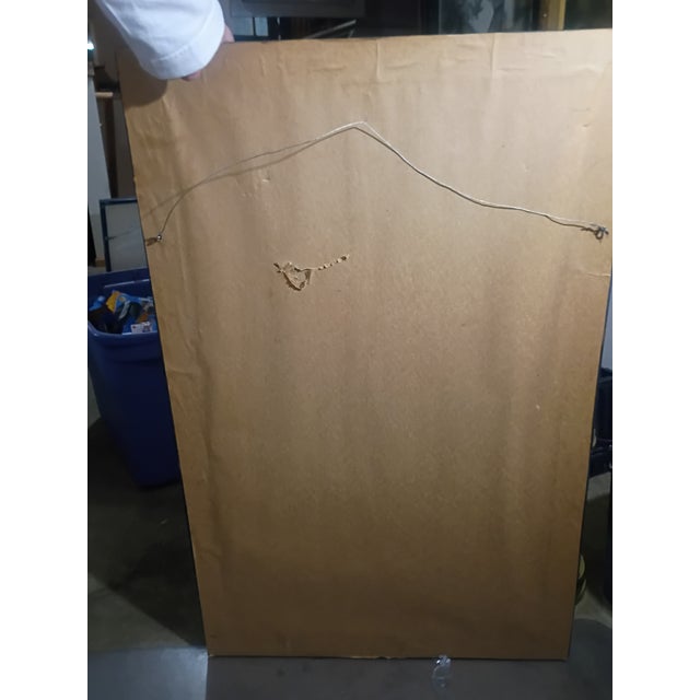 Large 1927 Maxfield Parrish "Hilltop" Lithograph in Original "Stippled" Frame - House of Art Ny For Sale - Image 4 of 9